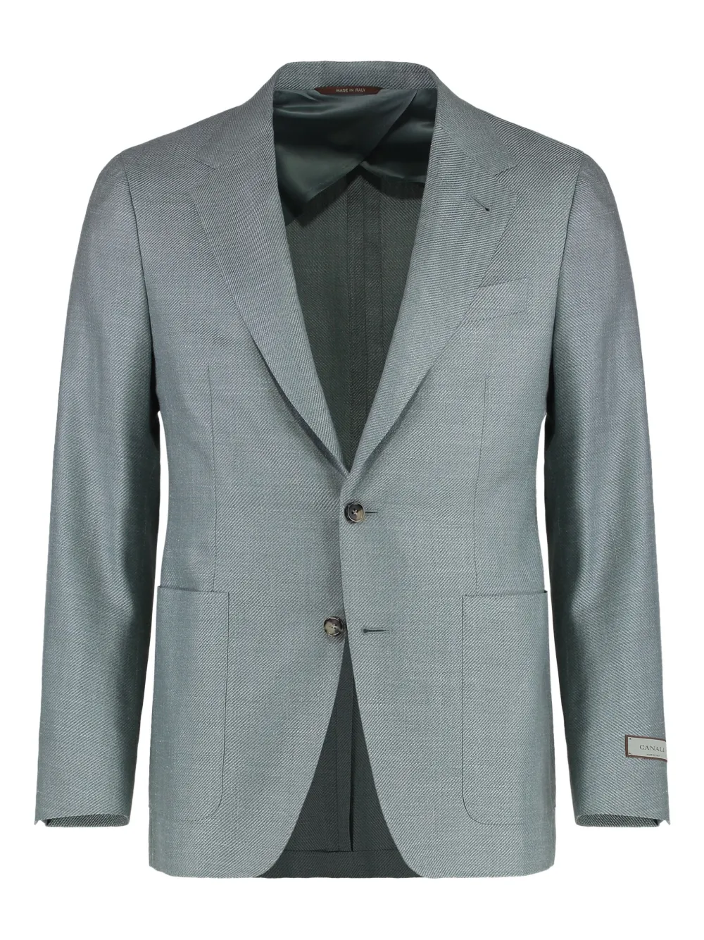 Canali single-breasted blazer | Blue | Image 1