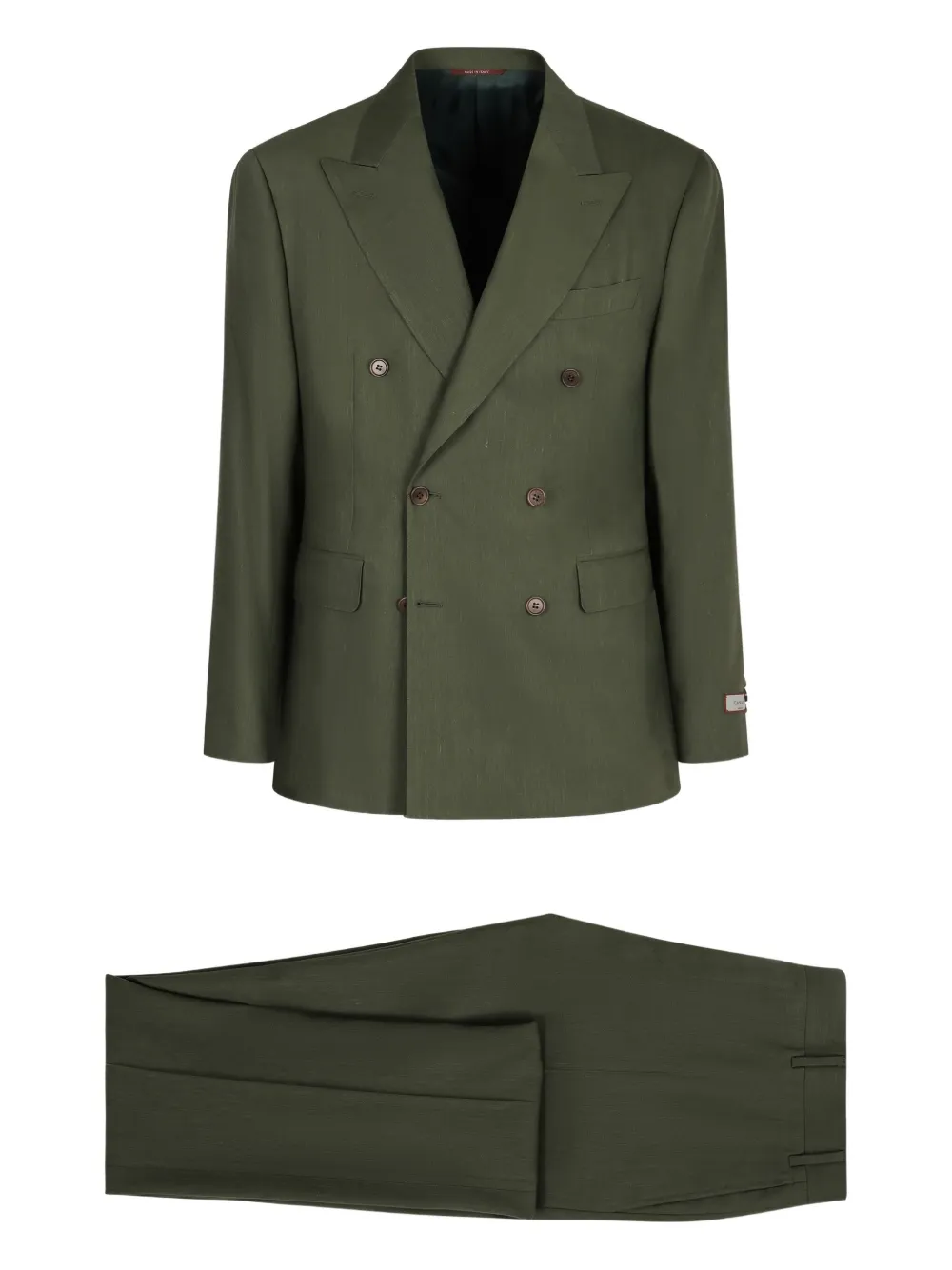 Canali wool blend two-piece suit | Green | Image 1