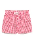 MC2 Saint Barth Kids plaid shorts - Red