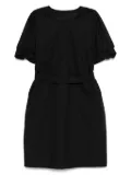 LESS belted midi dress - Black