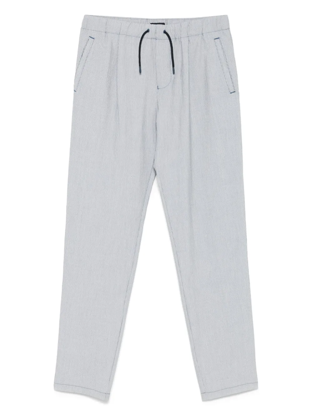 Emporio Ar i Kids Gestreepte broek Blauw