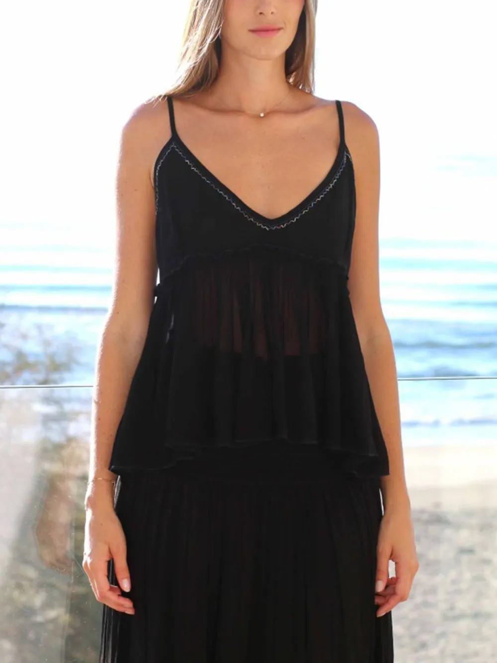 LARA ETHNICS v-neck blouse | Blouses | Image 2