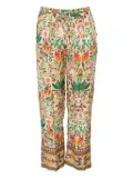 LARA ETHNICS paisley trousers - Neutrals