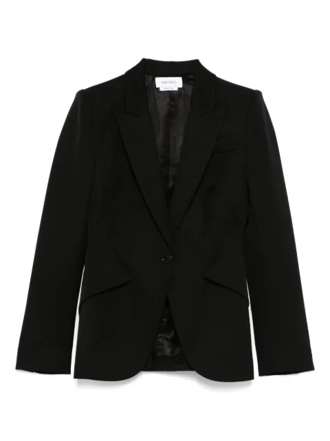 Alexander McQueen بليزر صوف بصف أزرار