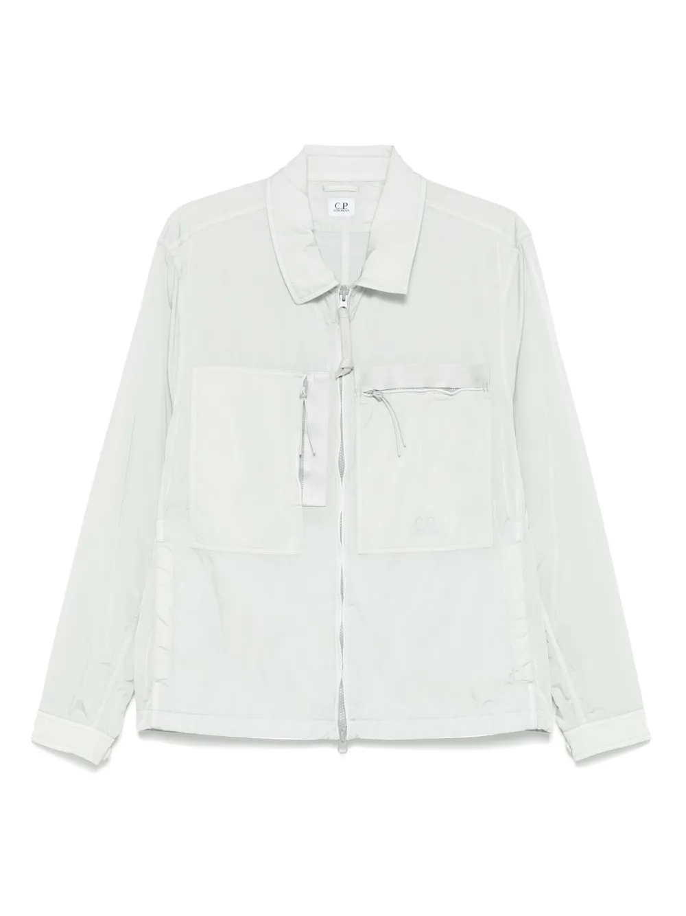 C.P. Company zip-up bomber jacket | Grey | Image 1