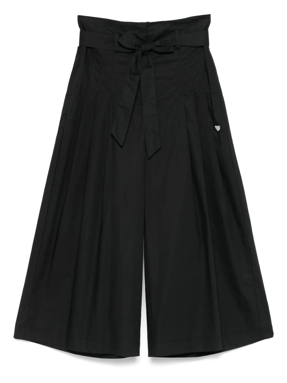 Monnalisa belted trousers | Black | Image 1