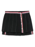 Thom Browne pleated mini skirt - Black