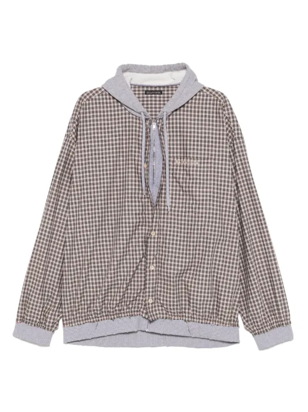 Balenciaga レイヤード ジャケット | ブラック | FARFETCH JP