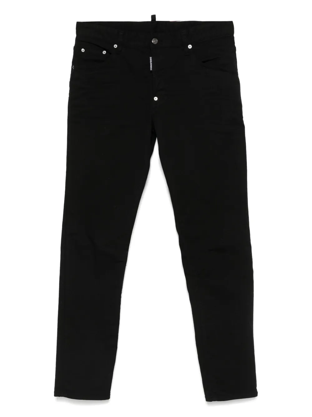 DSQUARED2 cotton jeans - ブラック DSQUARED2 cotton jeans - ブラック