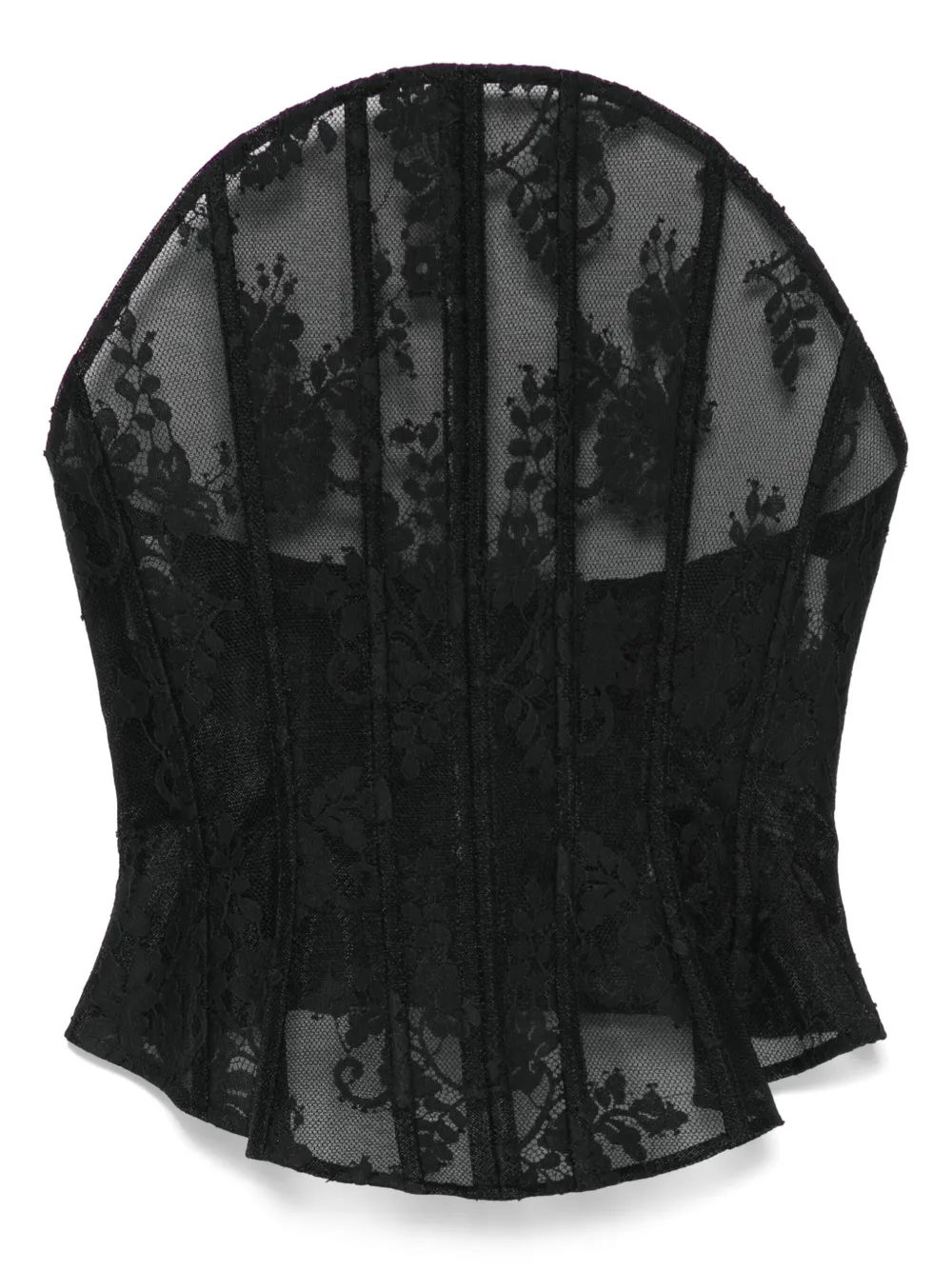 MARKGONG top estilo corset | negro | Image 1
