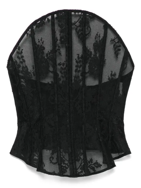 MARKGONG cotton-blend corset top