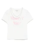MARKGONG stretch-cotton t-shirt - White