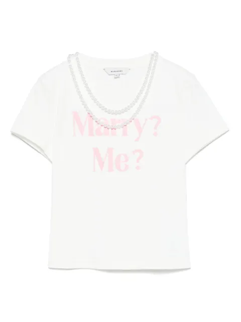 MARKGONG stretch-cotton t-shirt