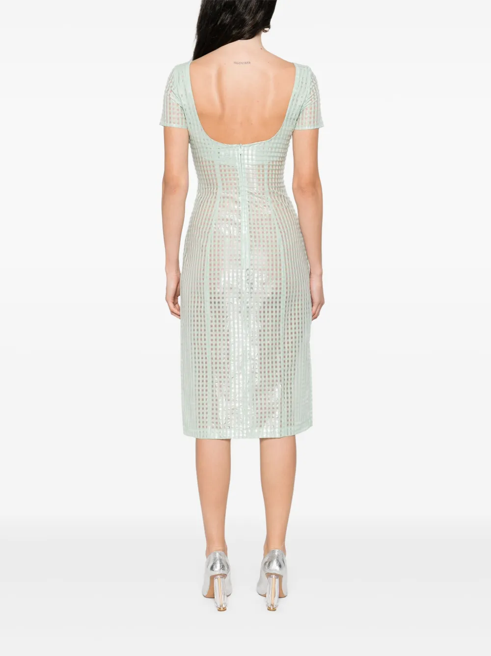 Shop Markgong Cotton-blend Dress