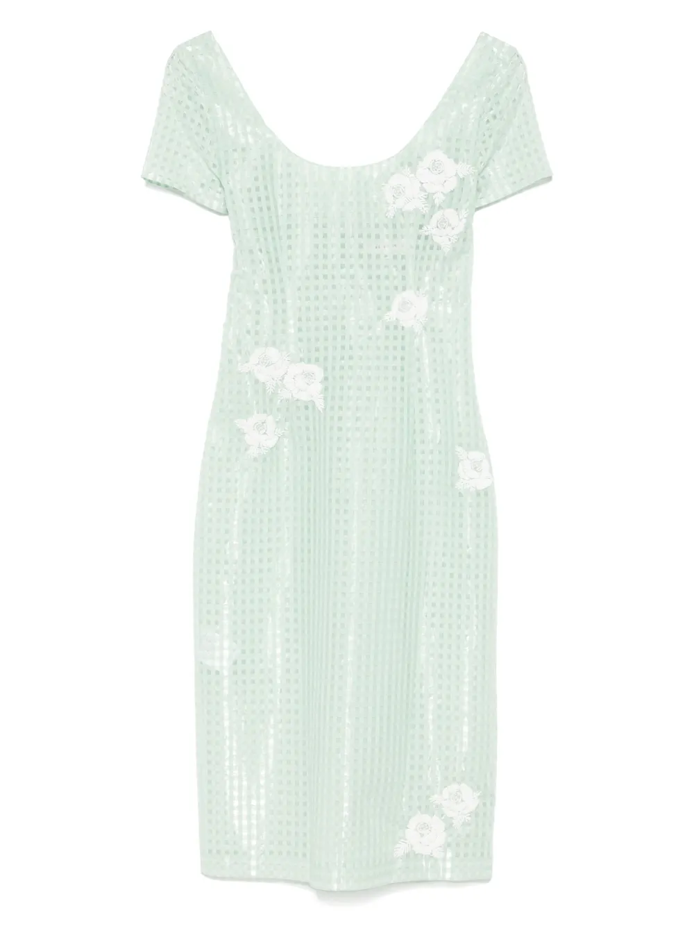 MARKGONG Kleid aus Baumwollgemisch | Grün | Image 1