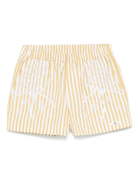Elisabetta Franchi striped cotton shorts