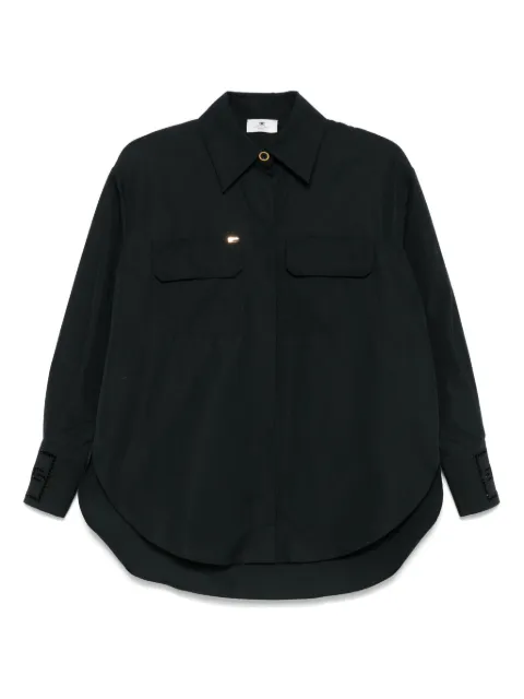 Elisabetta Franchi embroidered poplin shirt