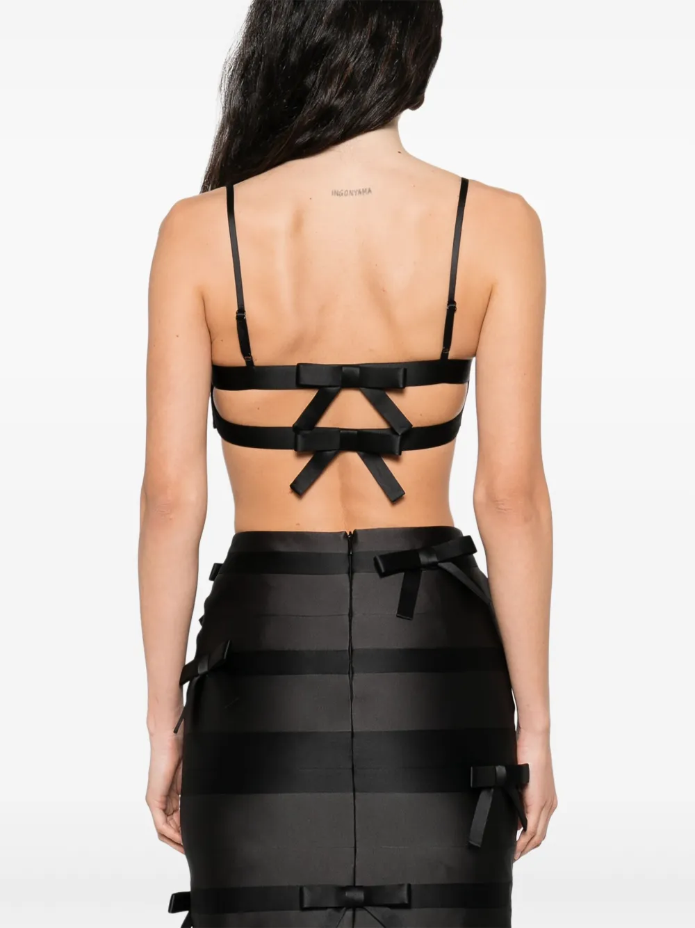 Shop Markgong Bow-detailing Top