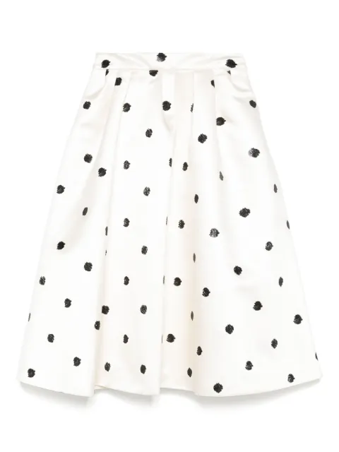 MARKGONG polka-dot A-line skirt