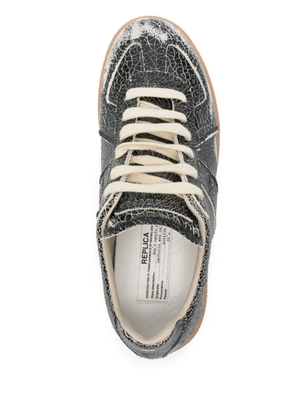 Maison Margiela Replica Sneakers | Black | FARFETCH