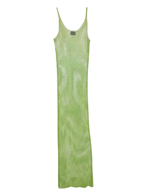 Santa Brands 2024 rhinestone mesh dress