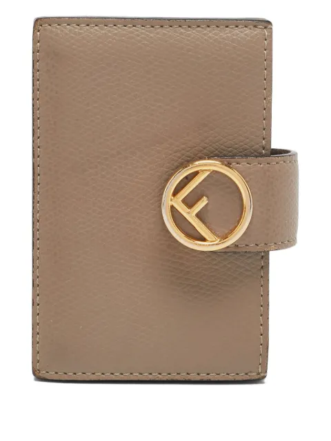 Fendi Pre-Owned Elite Accordion leather card case
