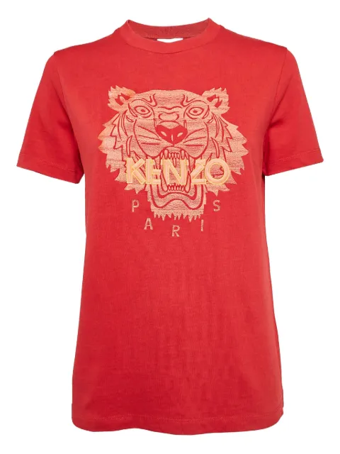 Kenzo Pre-Owned Tiger logo T-shirt