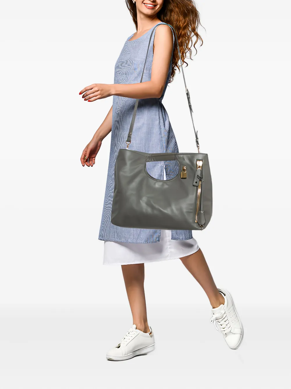 TOM FORD pre-owned Alix padlock tote bag | Image 2