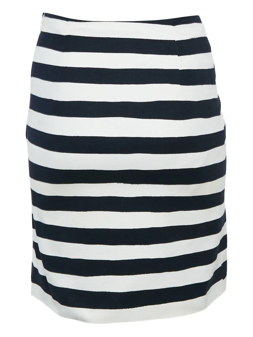 Moschino Cheap & Chic 2024 gestreepte katoenen rok - Wit