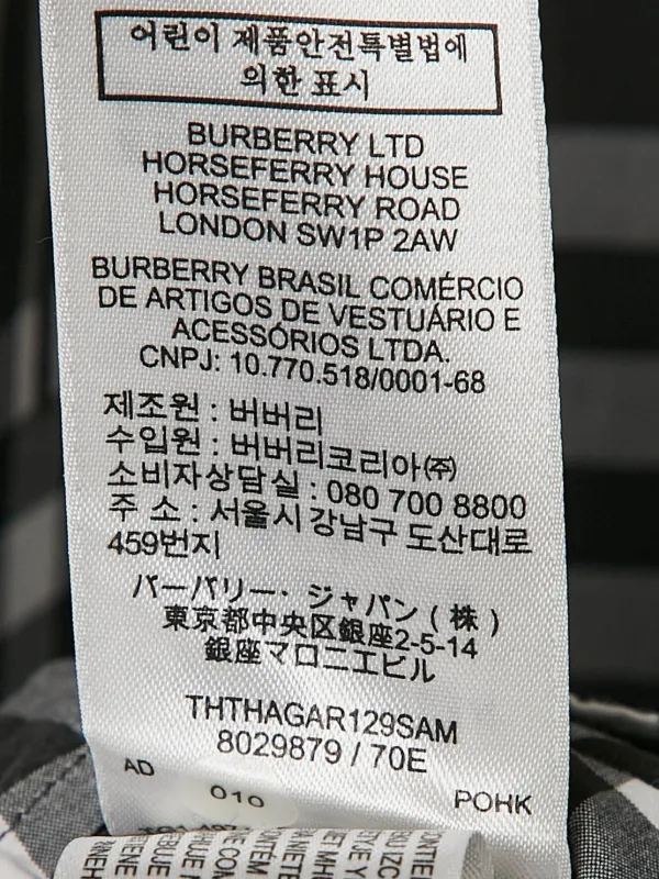 Burberry Pre-Owned Checked Shirt Black FARFETCH PH