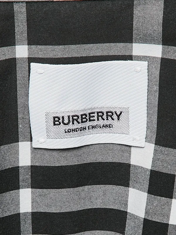 Burberry Pre-Owned チェック シャツ | ブラック | FARFETCH JP