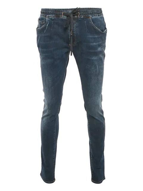 Dolce & Gabbana Pre-Owned drawstring-waist jeans 
