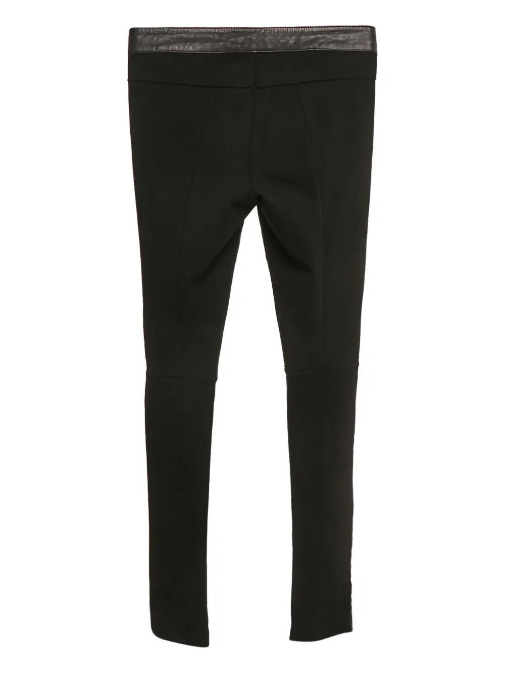 Maje Broek met vlakken - Zwart