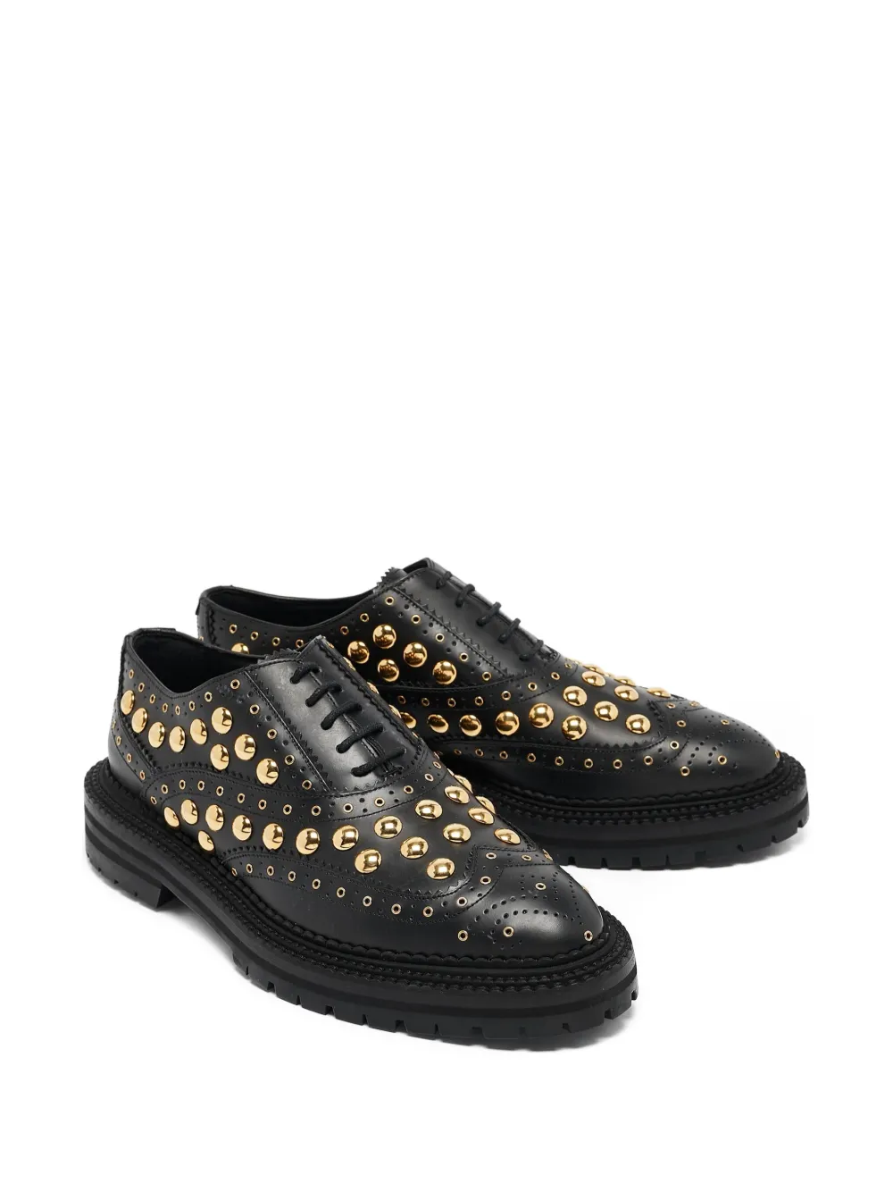 Burberry Pre-Owned Deardown Oxford schoenen - Zwart