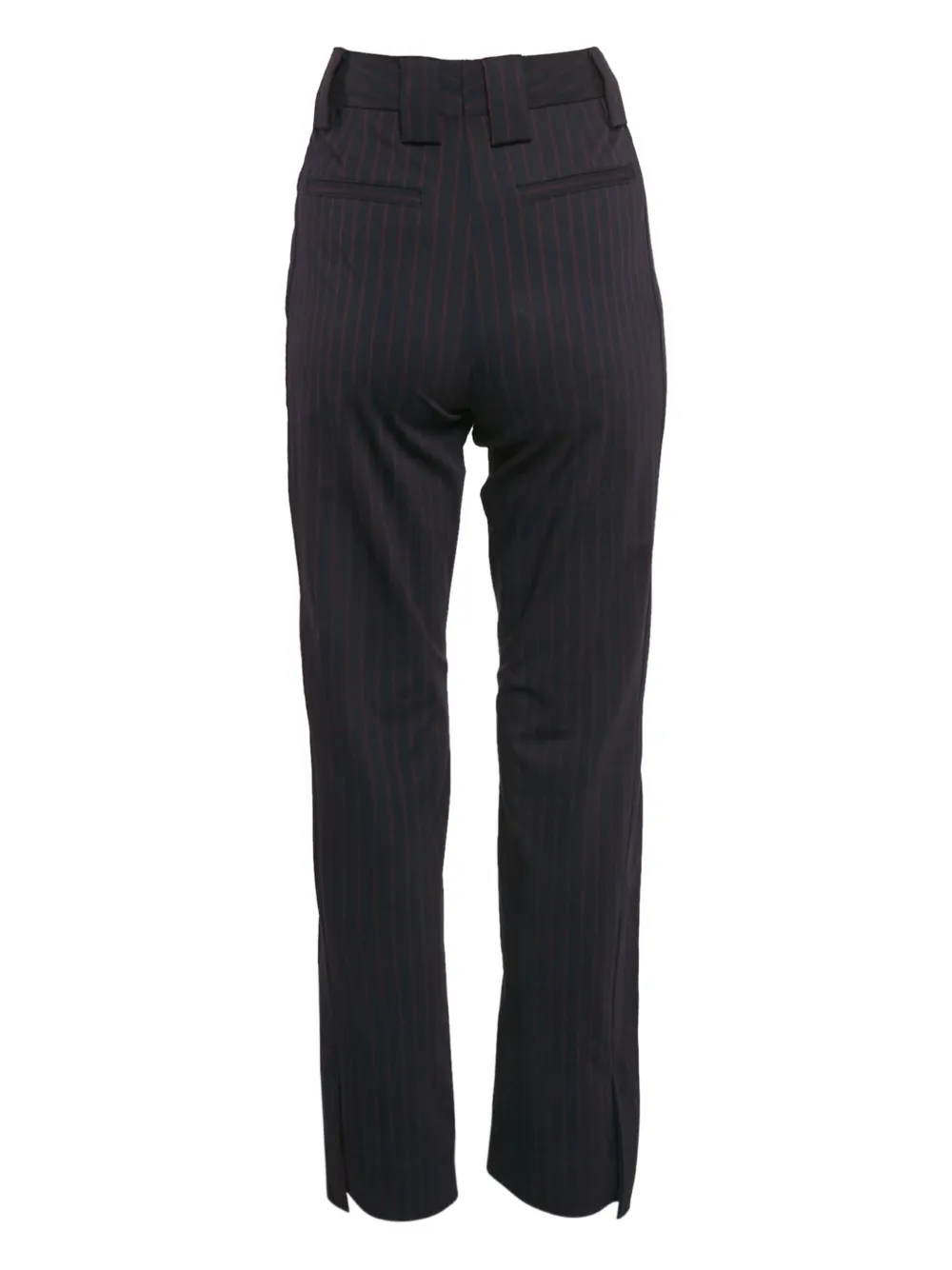 GANNI striped straight-leg trousers | Image 2