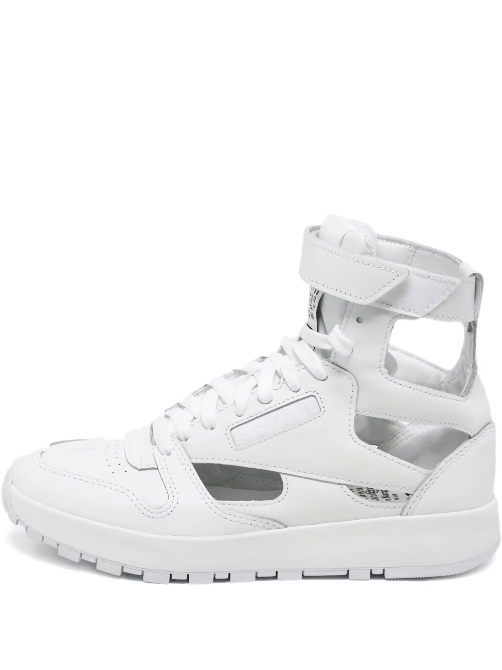 Maison Martin Margiela Pre-Owned x Reebok Tabi cut-out sneakers - ホワイト Maison Martin Margiela Pre-Owned x Reebok Tabi cut-out sneakers - ホワイト