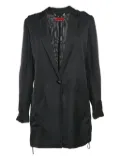 MAX&Co. crepe buttoned jacket - Black