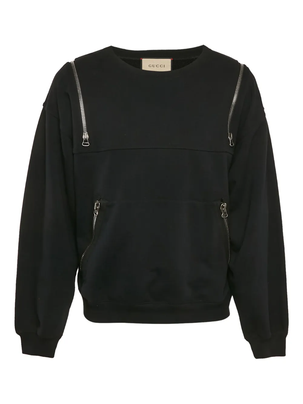 Gucci Pre-Owned cotton sweatshirt | Black | Image 1