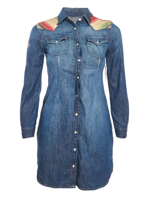 Polo Ralph Lauren Vintage embroidered yoke denim dress