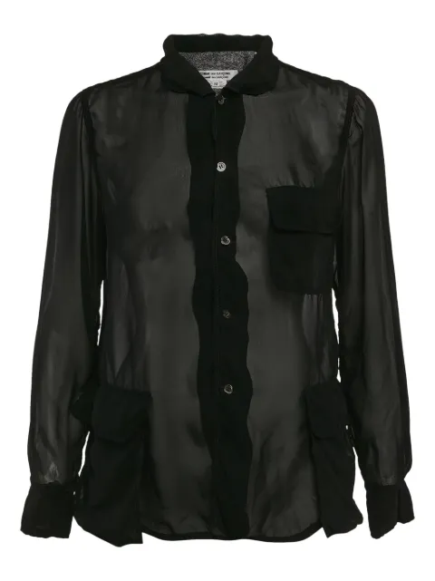 Comme Des Garçons 2024 crepe shirt