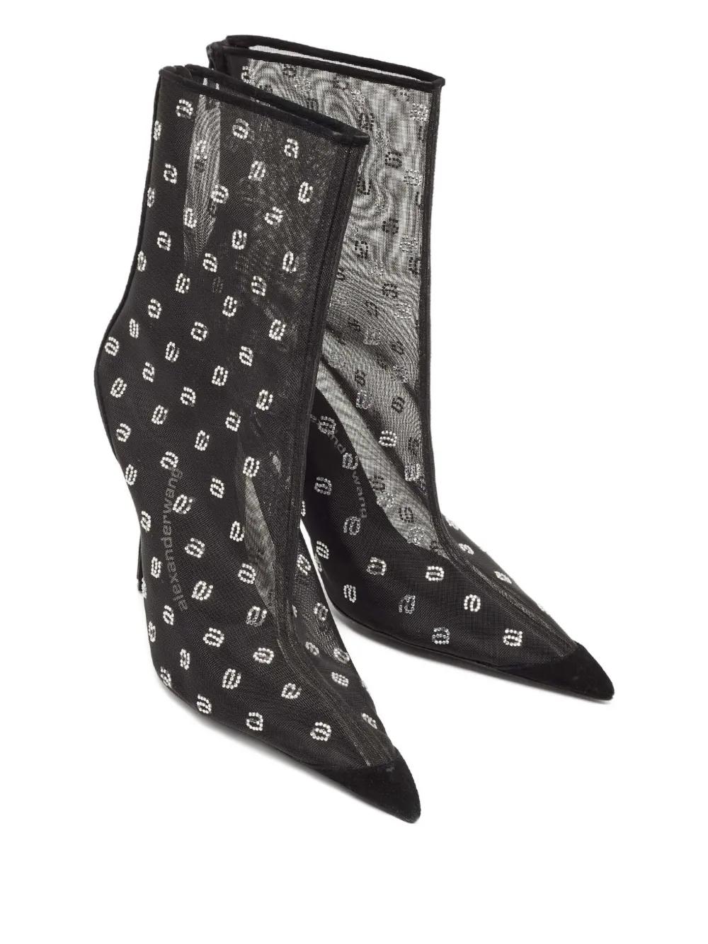 Pre-Owned Alexander Wang 2024 110mm Delphine ブーツ | ブラック