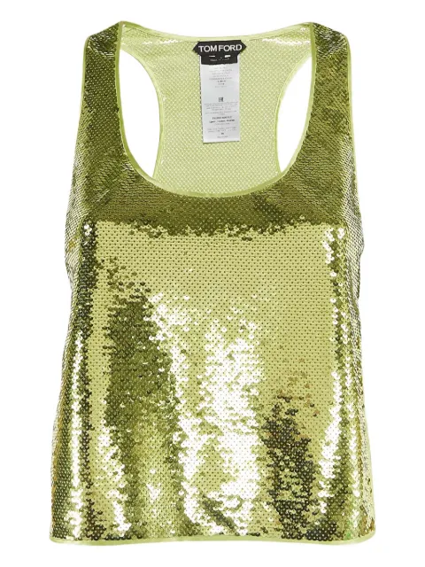 TOM FORD pre-owned sequin tank top
