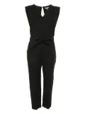 Maje 2024 V-neck Bow Jumpsuit - Black