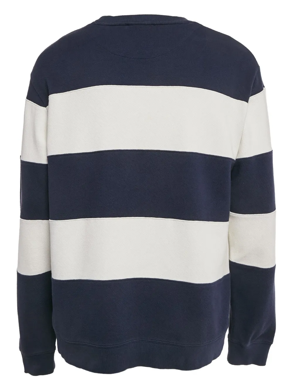 Saint Laurent Pre-Owned striped piqué cotton sweatshirt | Image 2
