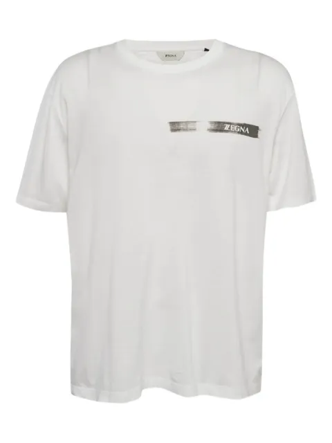 Zegna pre-owned logo-print T-shirt