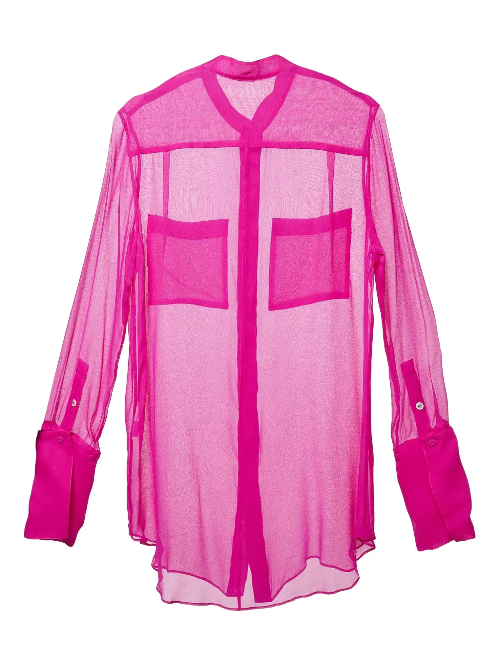 Adam Lippes pre-owned silk button-front shirt | Image 2