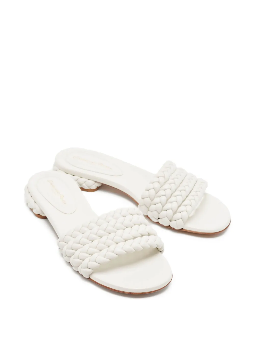 Gianvito Rossi pre-owned braided leather sandals | Image 2