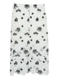 alice + olivia floral-lace skirt - White