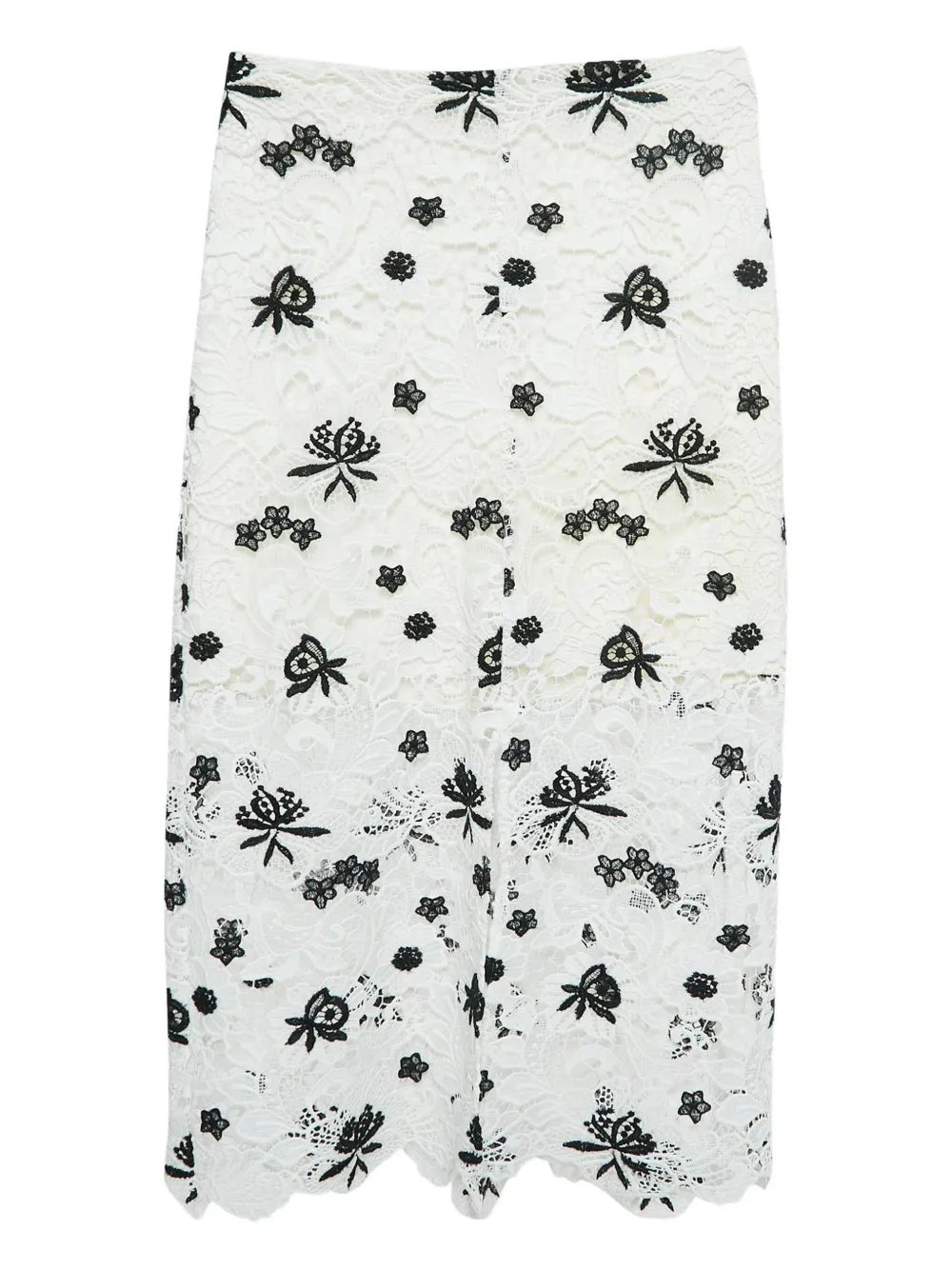 alice + olivia floral-lace skirt | Image 2
