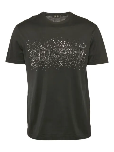 Versace Pre-Owned logo-embellished T-Shirt